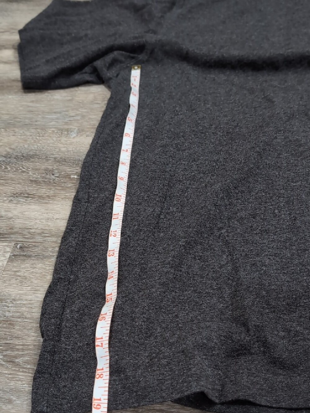 Carhartt Pocket Tee in Dark Charcoal with Gold Logo - Picture 4 of 7